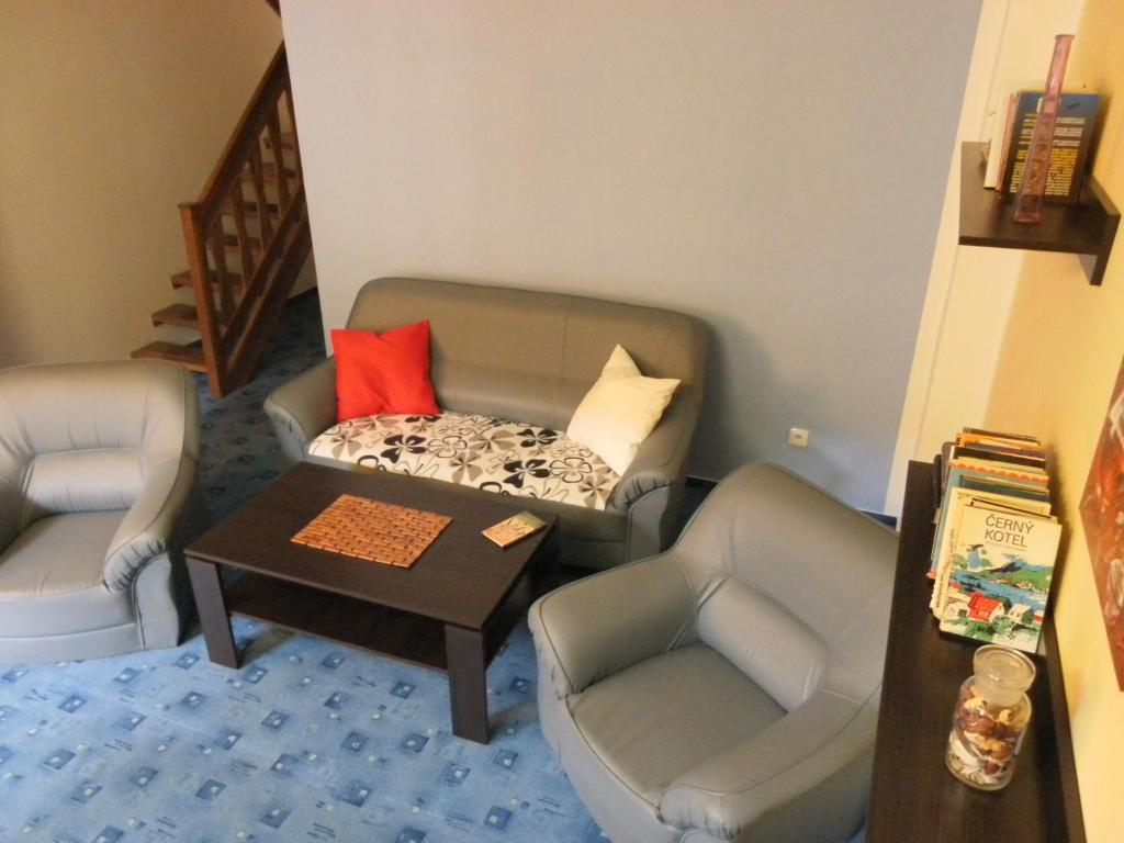 Hotel U Kralovny Dagmar à Karlštejn Chambre photo